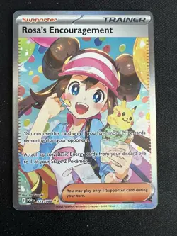 Rosa's Encouragement Perfect Order Holo Pokemon Card 123/088 English SIR - Image 2
