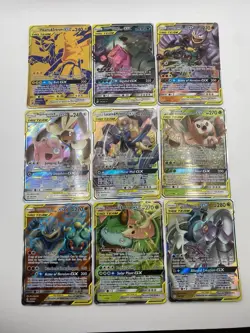 Pokemon Tag Team GX Card,9 Cards, Mega Sableye & Tyranitar GX (READ DESCRIPTION) - Image 1