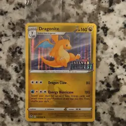 Pokemon Dragonite Holo Rare Stamped SWSH Promo 131/195 160 HP 2022 Card - Image 1