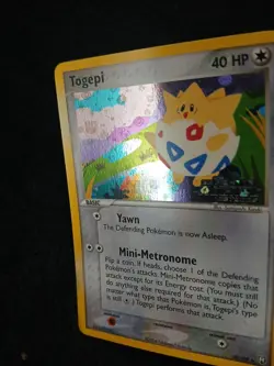 Togepi 50/109 Uncommon Reverse Holo Stamped Team Rocket Returns Pokemon Card - Image 3