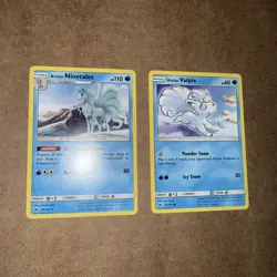 Alolan Vulpix & Alolan Ninetales Evolutions Collection 2 Card Set - Pokemon TCG - Image 3