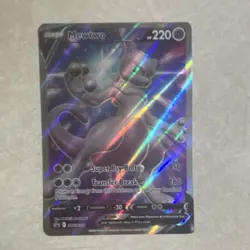 Pokemon Mewtwo V Promo Full Art Holo Sword & Shield SWSH229 HP 220 Card - Image 1