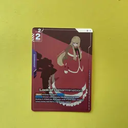 Look of Determination Alternate Art Foil - GD03-114 R+ - Gundam TCG Card Game - Image 1