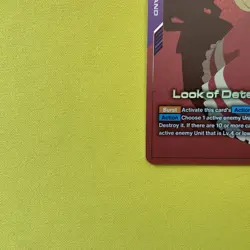 Look of Determination Alternate Art Foil - GD03-114 R+ - Gundam TCG Card Game - Image 2