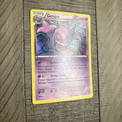 Pokemon Gengar TCG XY Breakthrough Holo Rare Card 60/162 - Image 2