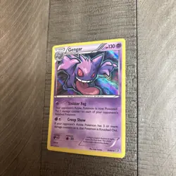 Pokemon Gengar TCG XY Breakthrough Holo Rare Card 60/162 - Image 3