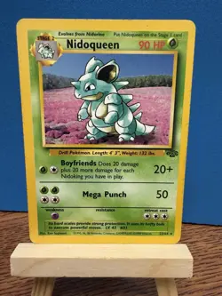 Pokemon TCG Nidoqueen 23/64 Jungle Non-Holo Rare WOTC Vintage Card - Image 1