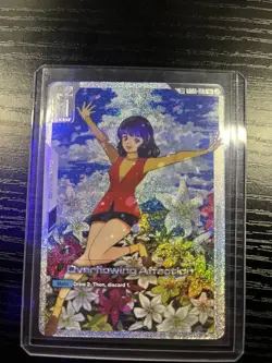 Gundam Overflowing Ascension Foil Card S2-118 Gundam War TCG Standard Size - Image 1