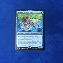 Neerdiv, Devious Diver ANIME #36 - MTG - Jumpstart (J25) - Rare - Non-foil- M/NM - Image 1