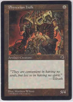 Magic the Gathering MTG Phyrexian Hulk (302) Tempest LP - Image 1