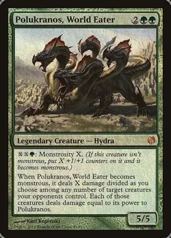 Polukranos, World Eater Foil - Duel Decks: Heroes Vs. Monsters MTG-NM - Image 1