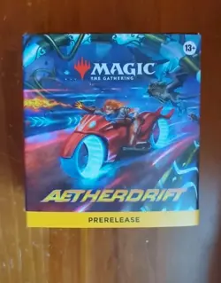 Magic the Gathering Aetherdrift Prerelease Kit New Sealed Box - Image 1