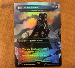 Tim the Enchanter, R 1672, NM Foil, MTG Monty Python Secret Lair SLD - Image 1