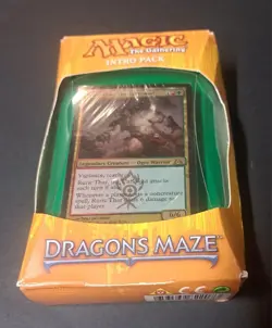 Magic the Gathering Dragon's maze GRUUL SEIGE Intro Pack ~ Sealed - Image 1