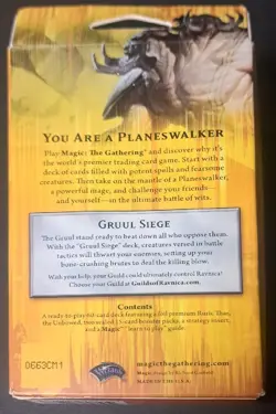 Magic the Gathering Dragon's maze GRUUL SEIGE Intro Pack ~ Sealed - Image 4