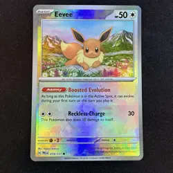 2025 Pokemon Eevee #74/131 SV: Prismatic Evolutions Master Ball NM - Image 1