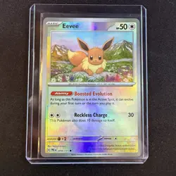 2025 Pokemon Eevee #74/131 SV: Prismatic Evolutions Master Ball NM - Image 2