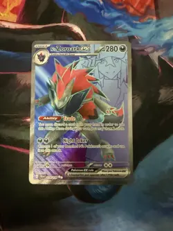 Pokemon N's Zoroark EX 175/159 Sv09: Journey Together Ultra Rare Holo 280 HP - Image 1
