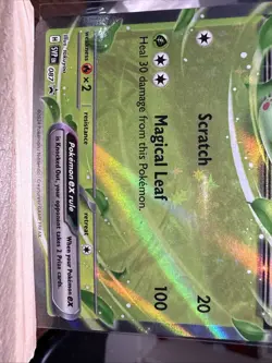 Sprigatito ex Pokemon Scarlet & Violet SVP 087 Holo Black Star Promo NM - Image 4