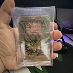 Pokemon Fossil Zapdos Booster Pack Sealed UNLIMITED Long crim - Image 1