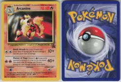 ✰ ARCANINE 6 PROMO WIZARDS BLACK STAR PROMOS POKEMON MP ✰ BOX1ROW4MMP11 - Image 1