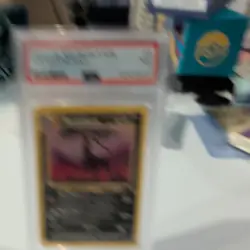 2001 Pokemon Neo Revelation Houndoom #8 Holo PSA 7 - Image 3