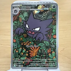 Pokemon TCG Haunter 027 Promo Card Mega Evolutions NM - Image 1