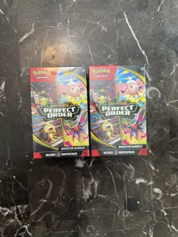 Pokemon Perfect Order Booster Bundle Sealed Lot of 2 - Image 1