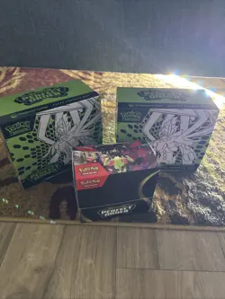 2 OPENED Pokemon Center ETB + 1 Booster Box Mega Evol Perfect Order Comm/Holo - Image 1