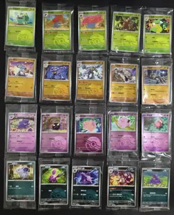 Lot Sealed Ball With 20 different Pokemon Chinese Gengar Bulbasaur Clefairy NE40 - Image 1
