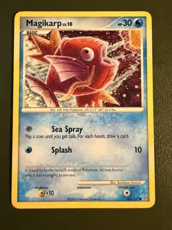 Pokemon TCG Magikarp 65/100 Stormfront DP7 LP - Image 1