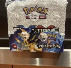 Pokemon Evolutions Sealed Booster Box Charizard Venusaur Blastoise Raichu - Image 1