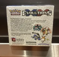 Pokemon Evolutions Sealed Booster Box Charizard Venusaur Blastoise Raichu - Image 2