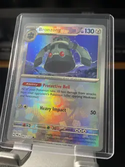 Bronzong 067/131 Master Ball Reverse Holo Pokemon SV: Prismatic Evolutions NM - Image 3