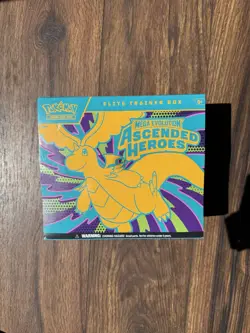Pokemon Mega Evolutions Ascended Heroes ETB Elite Trainer Box - Image 1