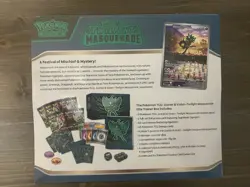 Pokemon TCG Twilight Masquerade Elite Trainer Box ETB Factory Sealed - Image 2