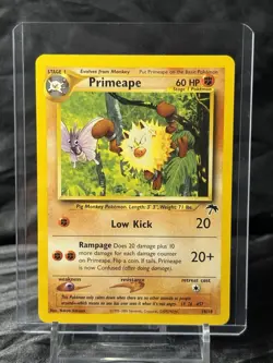 Pokemon TCG Primeape Southern Islands 18/18 60 LP Promo Stage 1 Regular English - Image 1