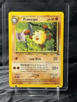 Pokemon TCG Primeape Southern Islands 18/18 60 LP Promo Stage 1 Regular English - Image 4