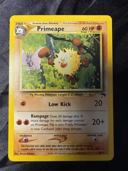 Pokemon TCG Primeape Southern Islands 18/18 60 LP Promo Stage 1 Regular English - Image 5