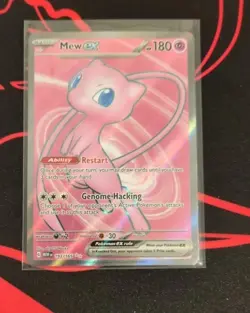Pokemon Mew ex 193/165 Sv: Scarlet & Violet 151 Ultra Rare Full Art - Image 1