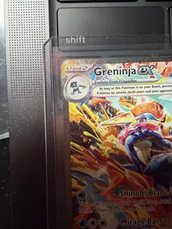 2024 POKEMON GRENINJA EX TWILIGHT MASQUERADE SPECIAL ILLUSTRATION #214/167! MINT - Image 2