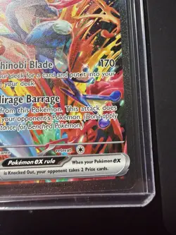 2024 POKEMON GRENINJA EX TWILIGHT MASQUERADE SPECIAL ILLUSTRATION #214/167! MINT - Image 4