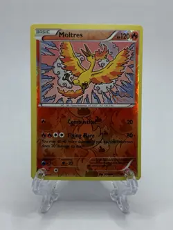Moltres 9/124 - XY Fates Collide - Reverse Holo Rare - Pokemon - Image 1