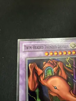 Twin-Headed Thunder Dragon MRD-120 Unlimited Super Holo Rare Yugioh - Image 2