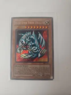 Blue-Eyes Toon Dragon MRL-000 Magic Ruler-Unlimited Edition Secret Rare Yugioh 2 - Image 1