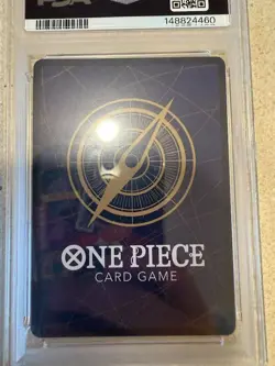 PSA 10 ONE PIECE SANJI SP FIST OF DIVINE SPEED OP11 SP - Image 3