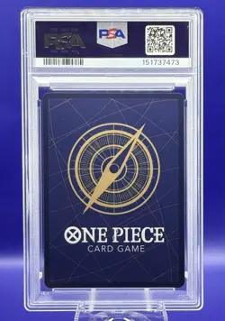 One Piece Demon Aura Nine Sword Style Dead Man's Game Alt Art OP12-037 PSA 10 - Image 2