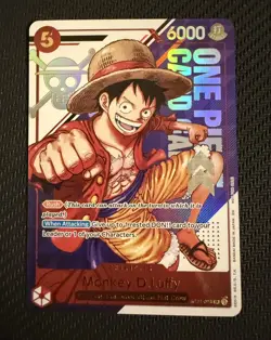 One Piece Monkey D. Luffy 3rd Anniversary Treasure Campaign Promo ST21-014 💎! - Image 1