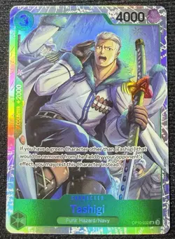 One Piece TCG - Tashigi OP10-032 SR - Royal Blood - English - Image 1