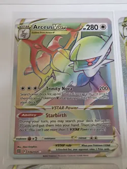 Pokemon vstar / vmax / japanese card lot Typhlosion / Arceus English - Image 2